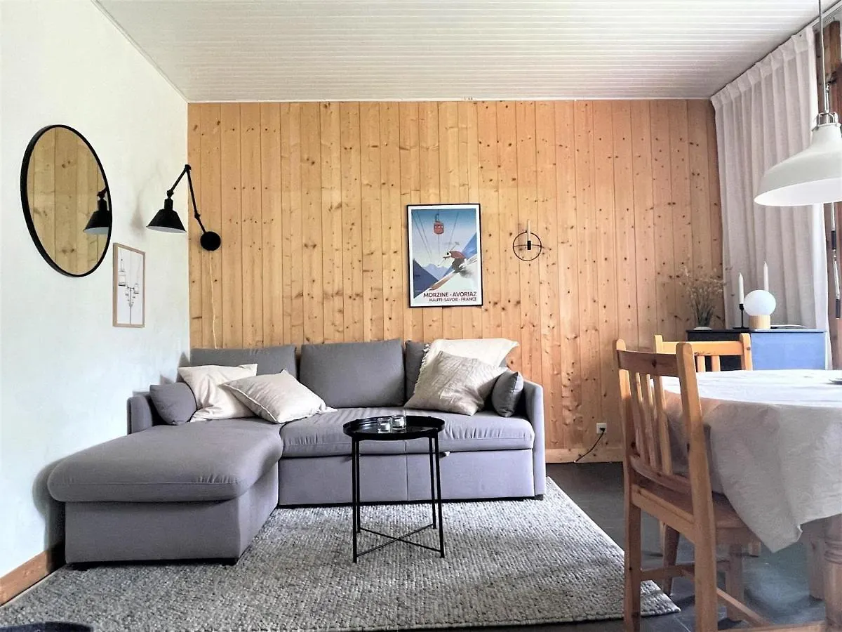 Charmant T2 A Morzine, Balcon, Parking, 4 Pers., Proche Pistes Et Navettes - Fr-1-754-53